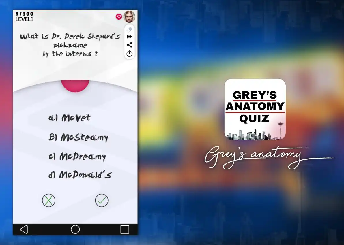Play Grey Anatomy Super Quiz | Only for the biggest fan Play Grey Anatomy Super Quiz | Only for the biggest fan
